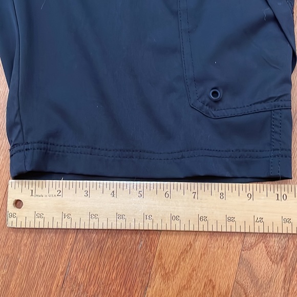 Denali Men’s Shorts Size 32 Black Cargo Shorts with Belt - Picture 9 of 13